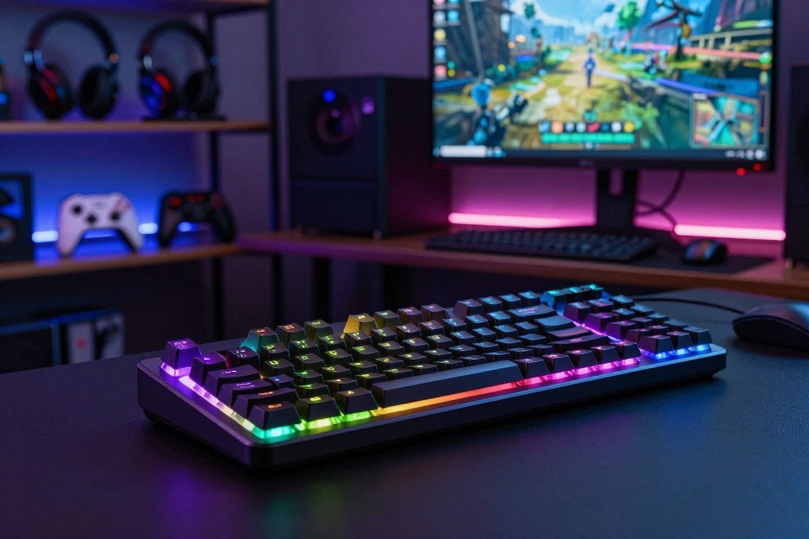 teclados gamers